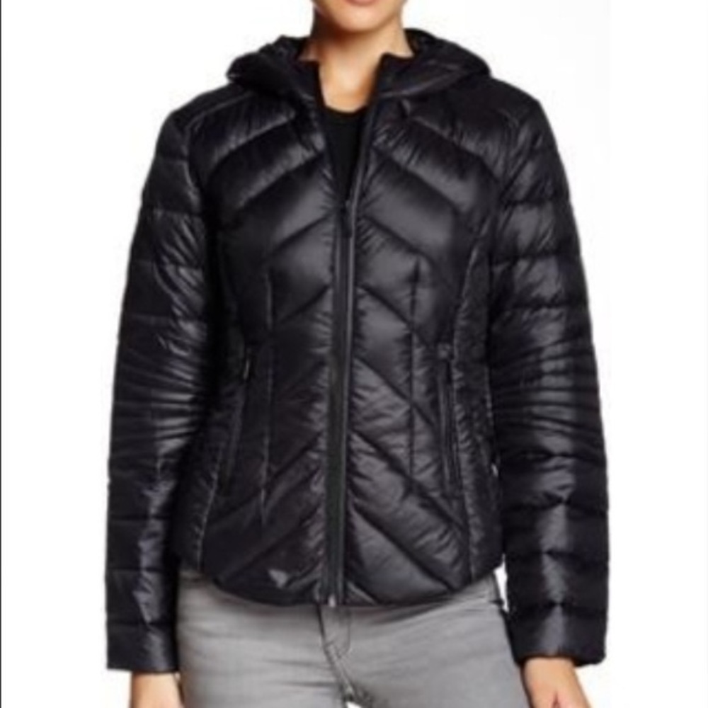 BCBGeneration Black Puffer Jacket